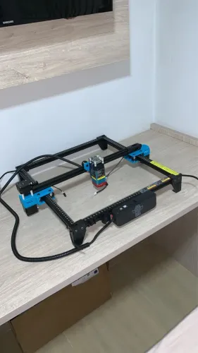 Two Trees Tts-55 Pro Máquina De Gravação A Laser 40w E Rolo