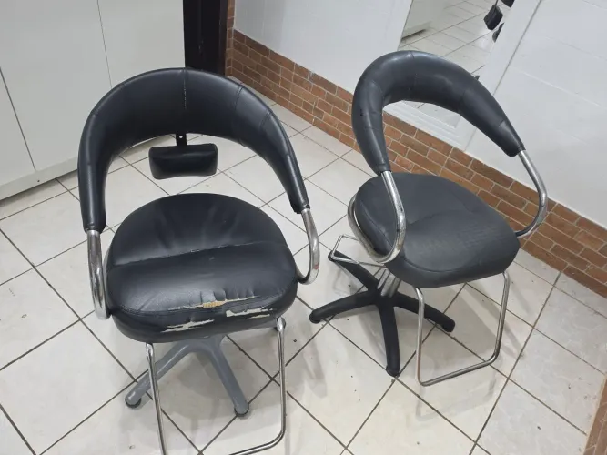 Caderira hidráulica para salão de Beleza