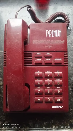 Telefone fixo usado