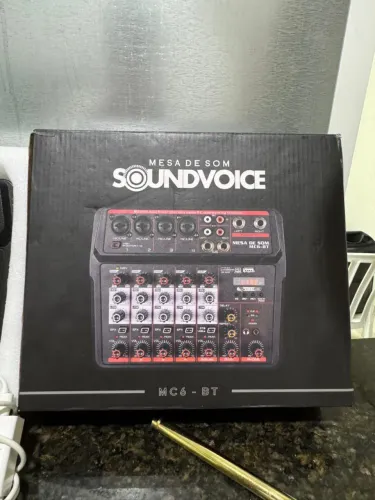 Mesa de Som SoundVoice MC6