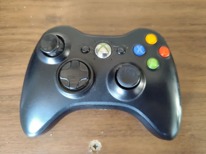 Controle Xbox 360 original preto