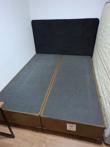 Box bipartido para colchão queen