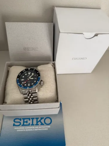 Relógio Seiko Sport GMT Automático