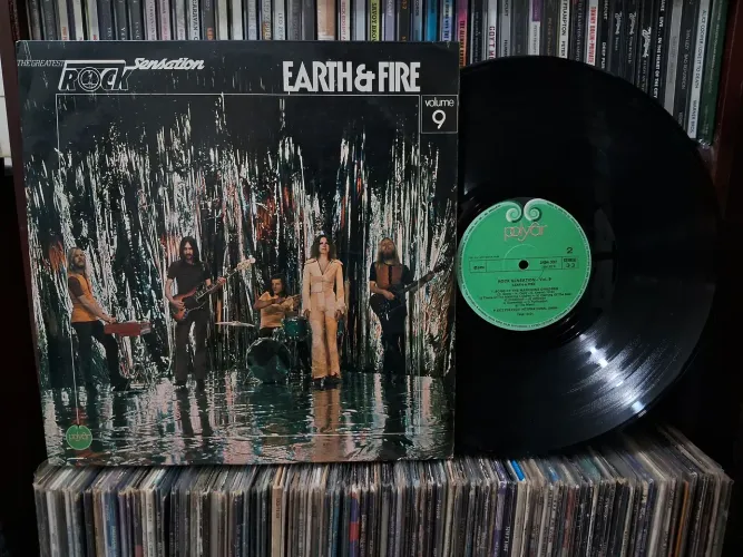 Lp Earth & Fire / Rock Sensation - Coletânea / Progressivo