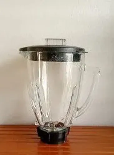 Copo de Vidro Redondo Original p/ Liquidificador Oster c/ Tampa , sem Lâmina 