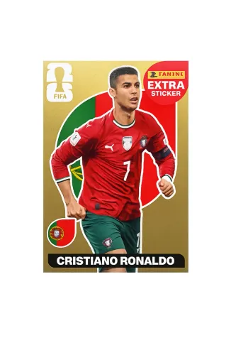 Figurinha Panini Cristiano Ronaldo Legend Ouro FIFA World Cup 2026