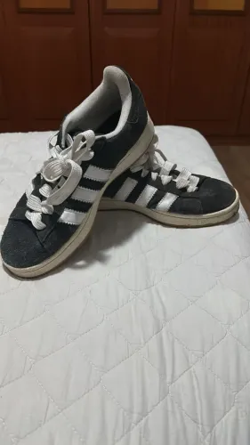 Tênis Adidas Campus - Preto e Branco