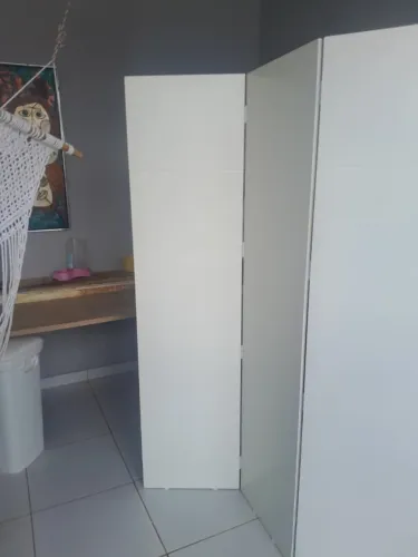OFERTA IMPERDÍVEL! 3 DIVISORIAS ARTICULADAS EM EM PVC RÍGIDO 1,80X 45 cm