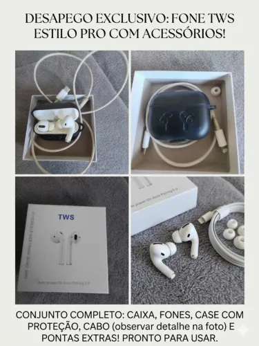 fone de ouvido