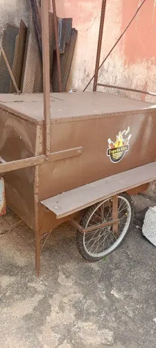 Carrinho para espetinho 