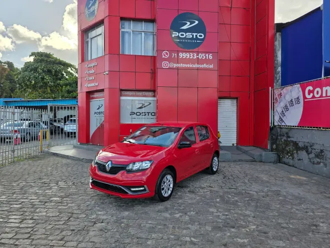 Sandero S Edition 2022 zero km carro nunca emplacado