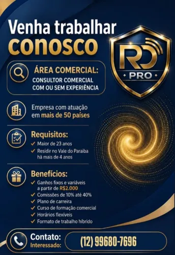 Vagas para consultor comercial