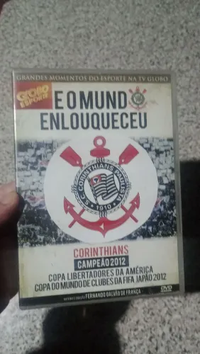 DVD Original Corinthians E O Mundo Enlouqueceu Libertadores Mundial