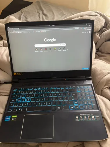 Notebook Gamer Acer Predator Helios 300 - i7 11ª Geração | RTX 3060 | 32GB RAM | SSD 512GB