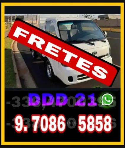 Frete, Fretes e Mudanças com Equipe Organizada