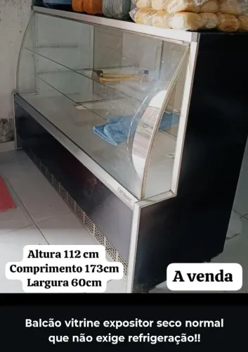 Balcão expositor