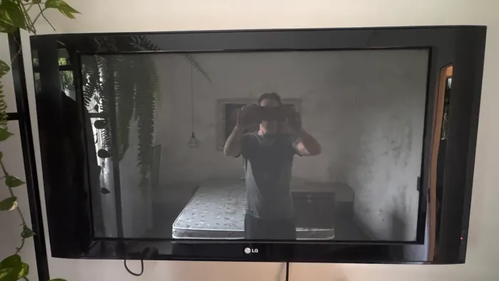 TV LG Plasma Grande - Funcionando