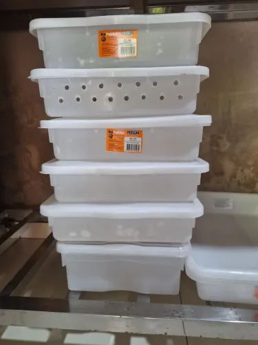 KIT COM 18 BANDEJAS PLÁSTICAS PLEION - USADAS