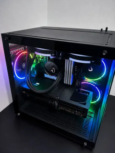 PC Gamer Ryzen 7 5700X + RTX 4060 + 32GB RAM + SSD NVMe + Fonte Gold