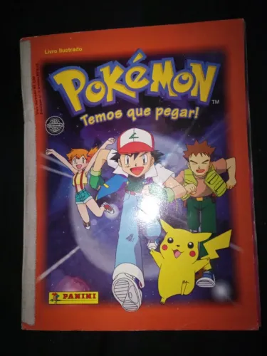 Album Pokemon semi completo antigo retirar em guarulhos