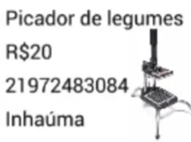 Picador de legumes 