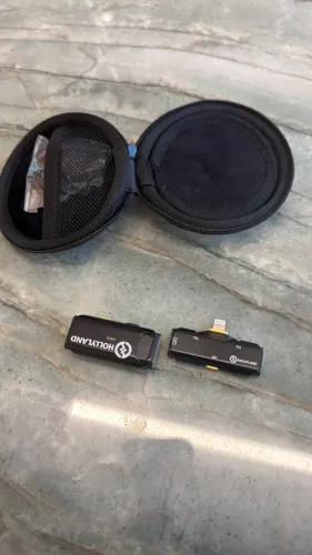 Microfone Hollyland Lark M1 Solo para Iphone (conector Lightning)