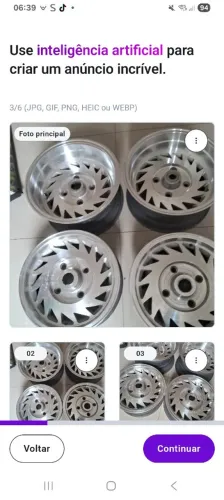 4 rodas originais para bugre