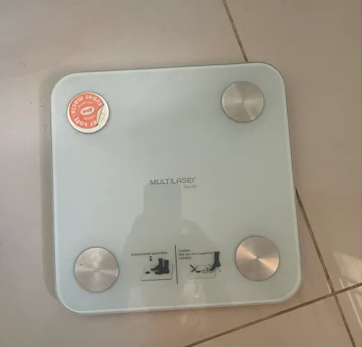 Balanca Multilaser Bioimpedancia 180kg Bluetooth
