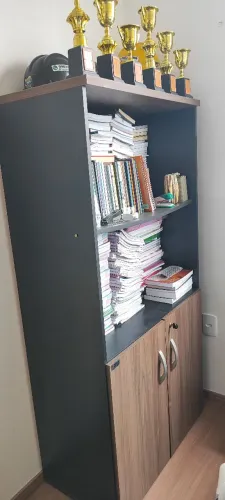 Estante Madeira Para Escritório - Super Nova