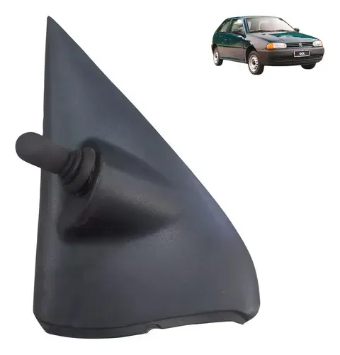 Moldura Retrovisor Interno Gol G2 1994 2000 Esquerdo 2 Preto