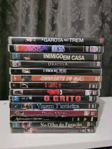 Lote DVD Filmes de Terror - 14 DVDs