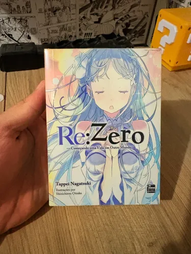 Light novel Re:Zero volume 1 capa variante 