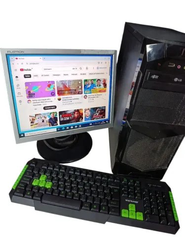 PC COMPLETO AMD PHENOM II + SSD 240GB + MONITOR LG