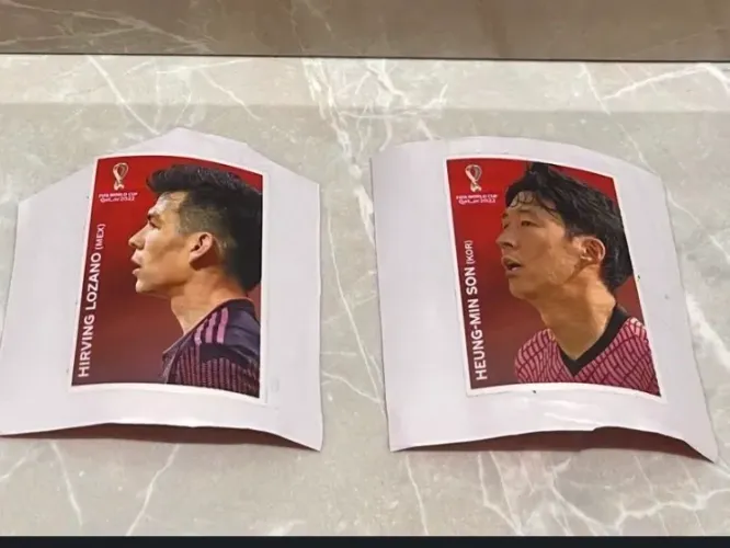 Figurinhas copa 2022 panini original coca cola 