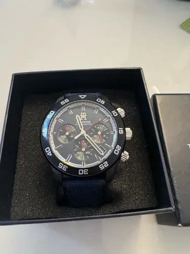 Relógio Tommy Hilfiger Masculino Nylon Azul 1792183