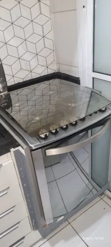 Fogão de embutir electrolux com grill