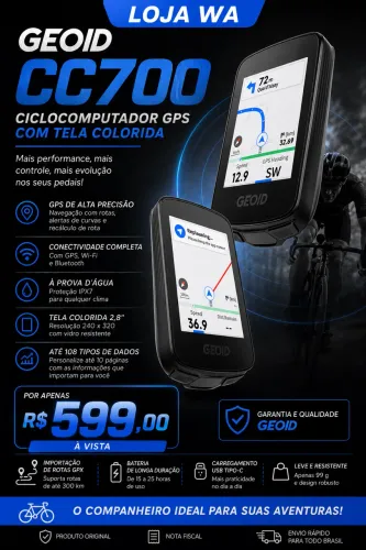 Ciclocomputador Geoid c700
