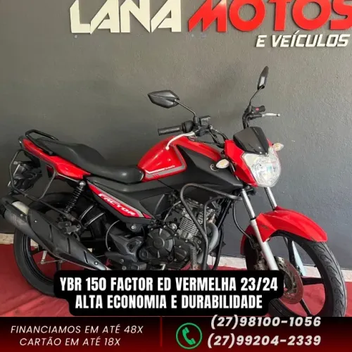 YBR 150 FACTOR ed vermelha 23/24