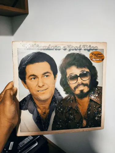 Disco de vinil LP milionário e José rico volume 11