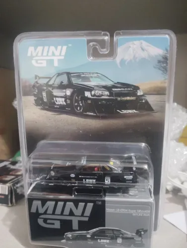 Mini GT Skyline R34 LB Black