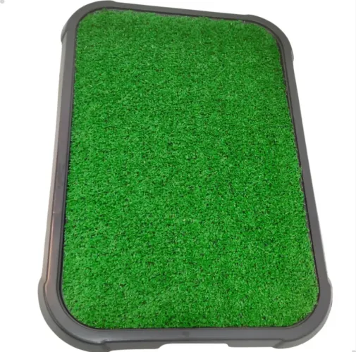 Sanitário pet tapete xixi grama sintética 65cm