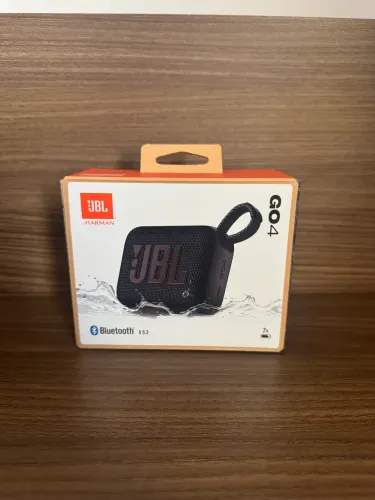 JBL GO 4 Preta (Lacrada)