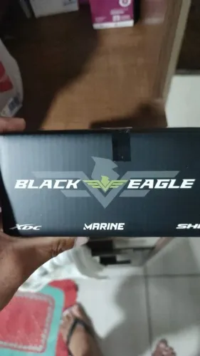 Kit Vara marine Black Eagle Go stayle 2,13 20/40lb + carretilha marine Black Eagle 8.3:1