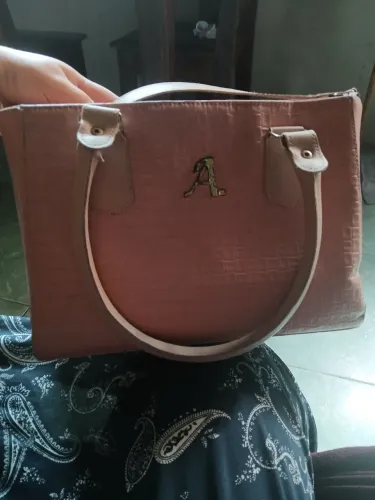 Bolsa rosa usada mais bem conservada