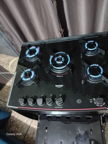 Fogao 5 bocas automático 