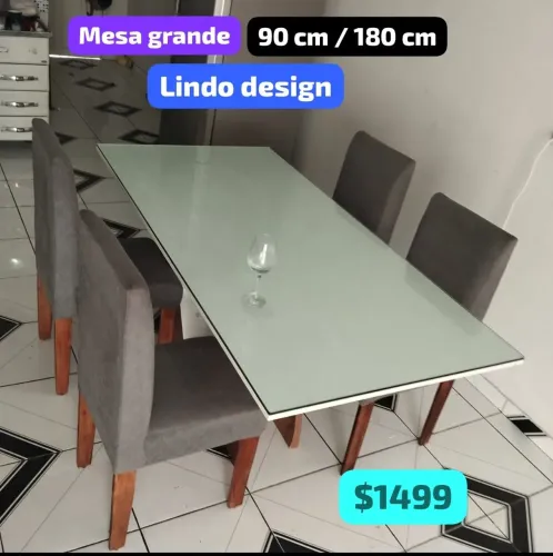 Mesa grande lindo Design muito barata