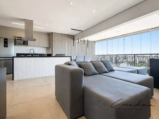 Apartamento mobiliado de 90 m² com 1 suíte e closet no Thera Faria Lima Pinheiros