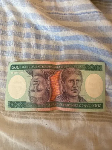 Nota 200 cruzeiros princesa Isabel