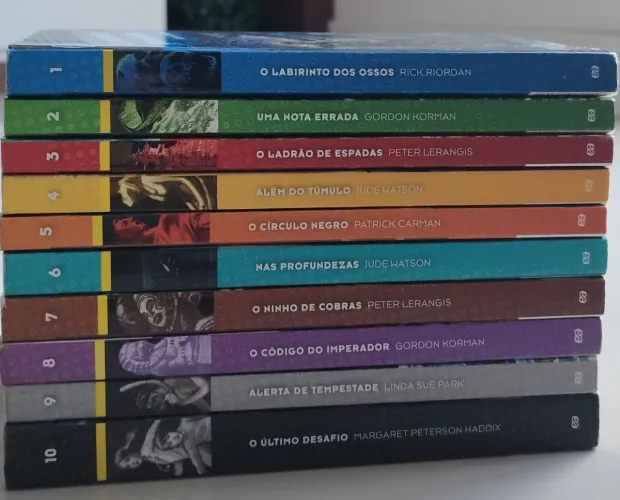 Coleção Rara Completa The 39 Clues - Pré adolescentes (1 ao 10)