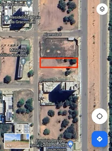 Terreno Comercial na Orla 14 1.076 m² na Avenida Parque | Graciosa
